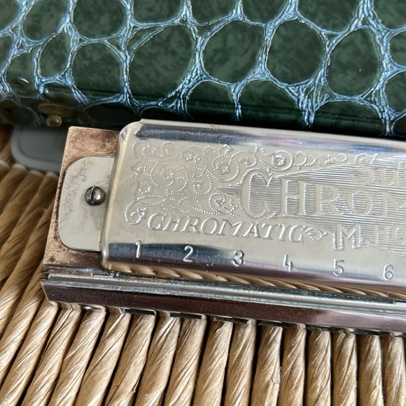 M. Hohner Chromonica 270 Harmonica w/Case - VGC - Vintage - Picture 7 of 8